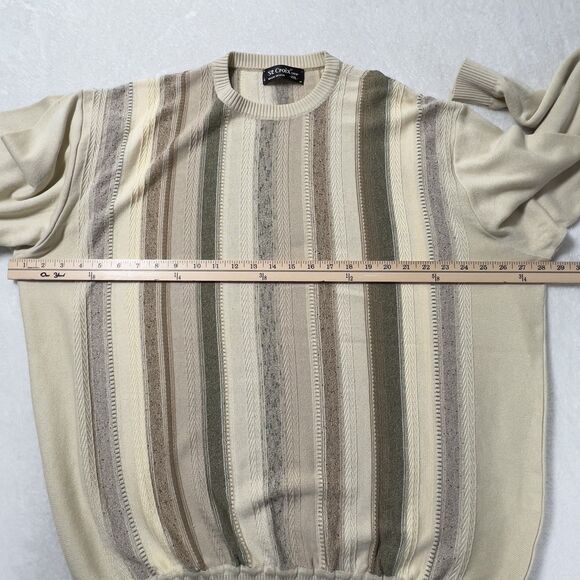 Vintage St Croix Pullover Crewneck Sweater Mens Sz 2XL Cosby Style Oldmoney - Picture 5 of 9